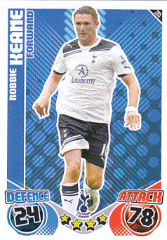 Robbie Keane Tottenham Hotspur 2010/11 Topps Match Attax #285